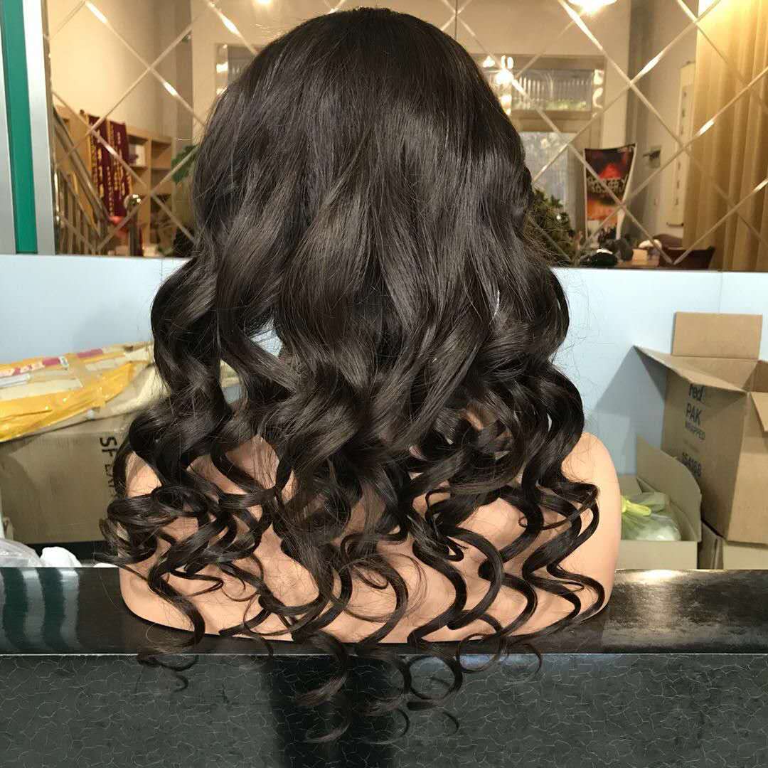 Hairsmico Bouncy Loose Wave Wig  13x6  Transparent Lace Frontal Wig Human Hair Wig