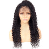 Hairsmico Kinky Curly Long HairLine 13x6 Frontal Lace Wig Raw Virgin Hair HD Transparent Lace Wig