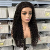 HairSmico Deep Curly Virgin  Hair 4*4 Lace Closure Wig Transparent Deep Curly Layered Human Hair Lace Wig