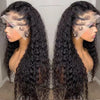 Water Wavy 13x6 Transparent Lace Wig With Baby Hair Virgin Hair Wig Pre Plucked Hairline Limited Time Deal