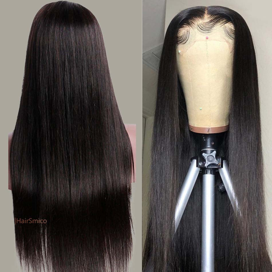 High Quality Transparent and HD LACE WIG 4X4 Lace Wigs Skin Melt  Human Hair Wigs Straight  4X4 Top Lace Wig Human Hair Wig Glueless Virgin Hair